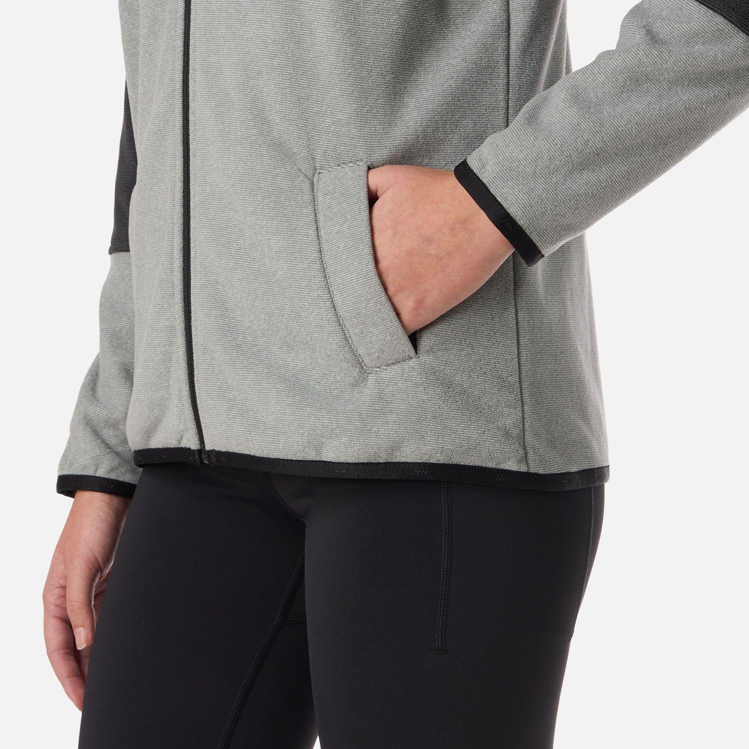Polar Teen Girl Fireplace Full Zip Sweatshirt Negro Lippi V26-3