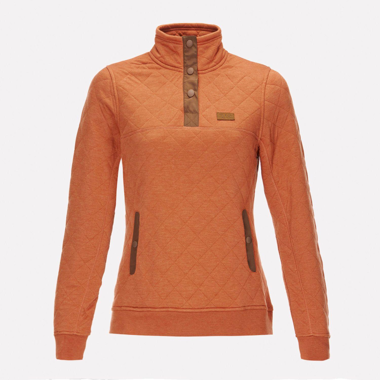 Poleron Mujer Tokerau insulado Damasco Haka Honu-0