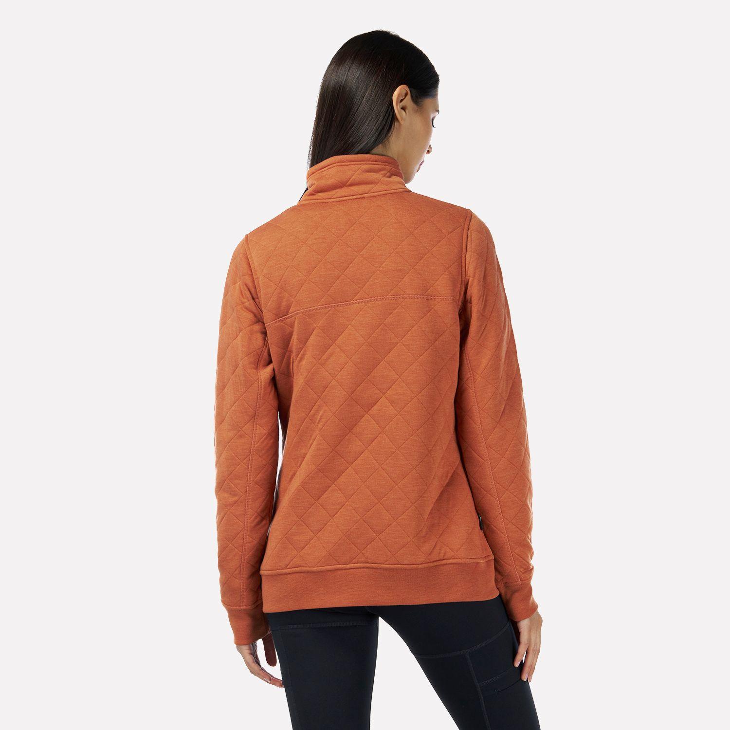 Poleron Mujer Tokerau insulado Damasco Haka Honu-2