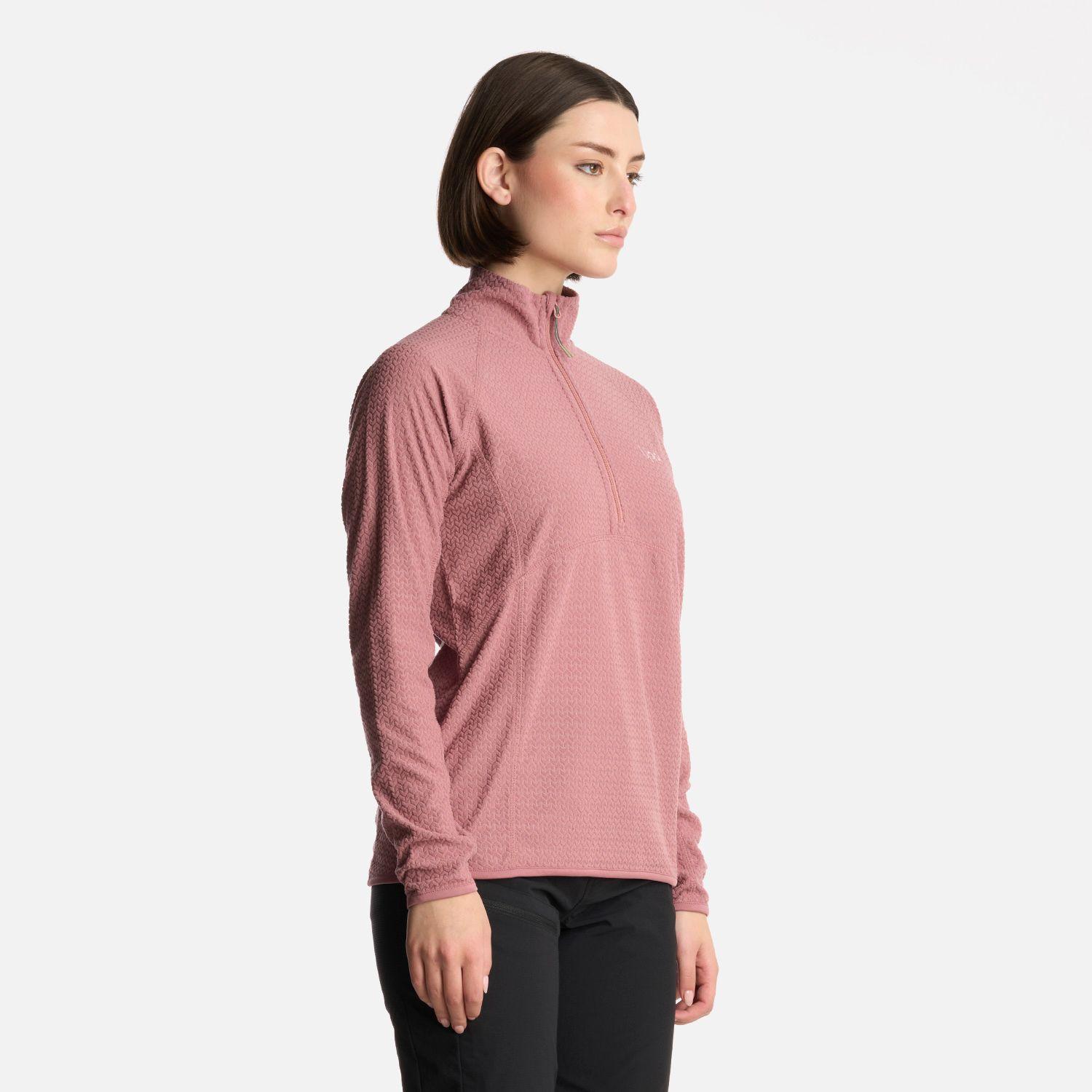 Polerón Mujer Jacaranda Nano-F 14 Zip Rosa Oscuro Lippi-1