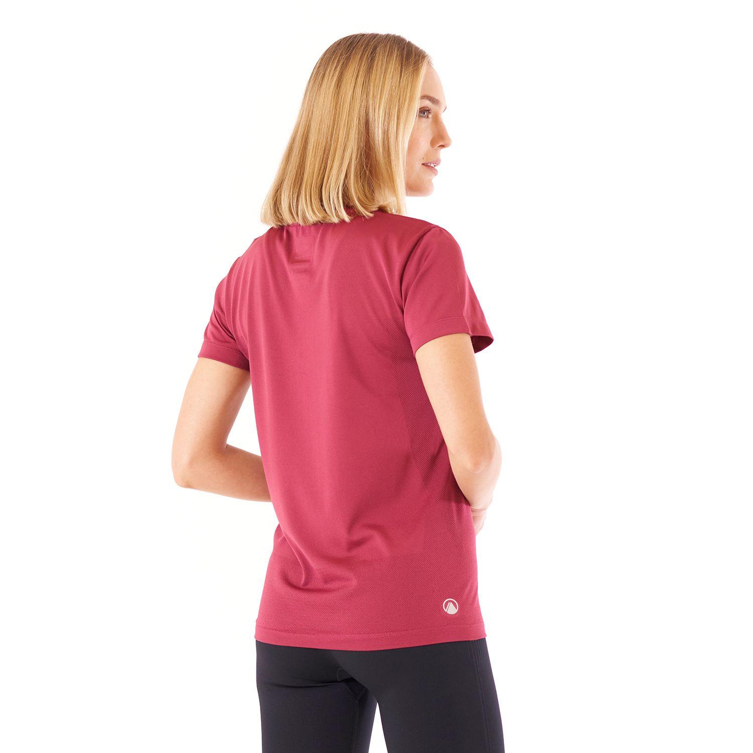 Polera Mujer B Ready Seamless T-Shirt Frambuesa Lippi-3