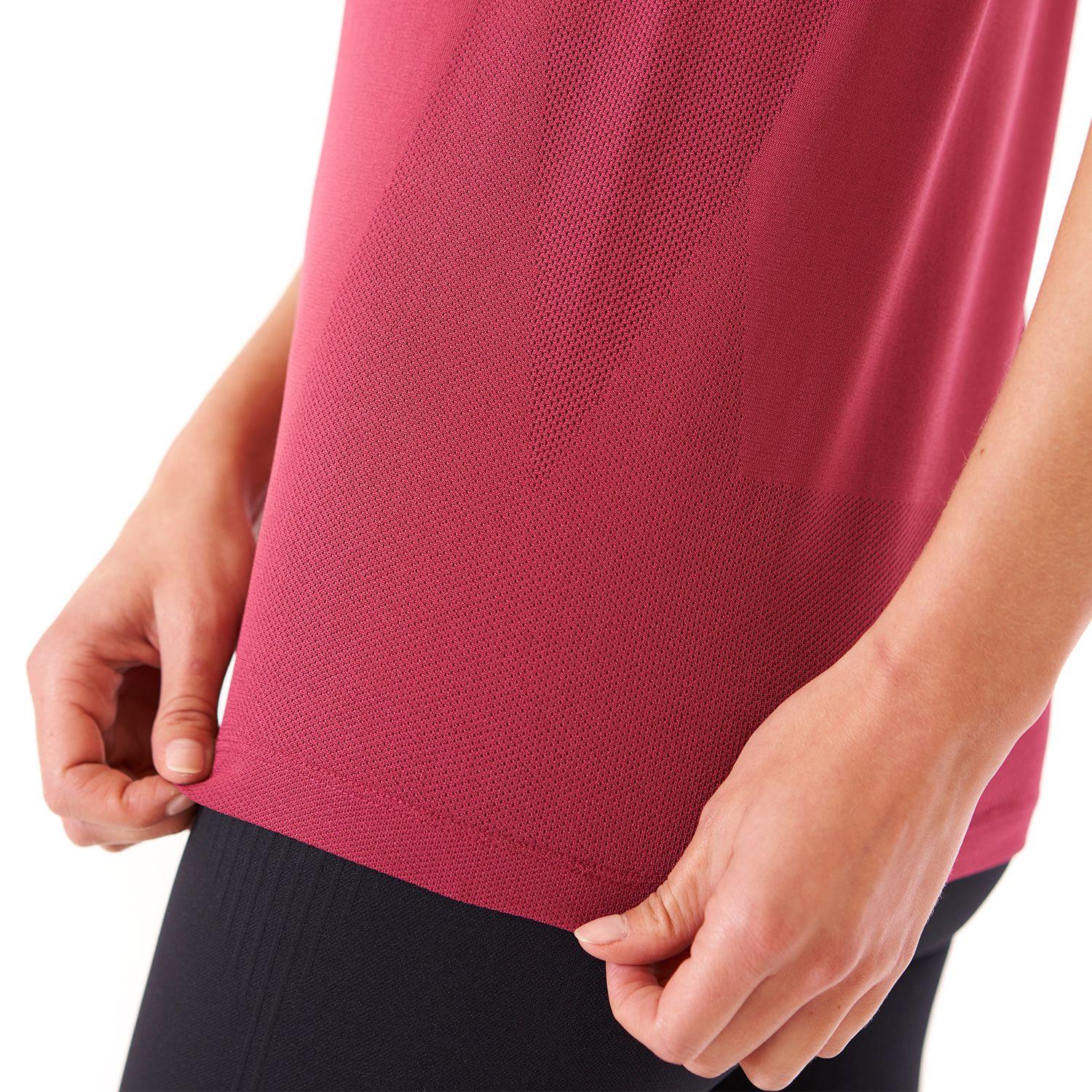 Polera Mujer B Ready Seamless T-Shirt Frambuesa Lippi-4