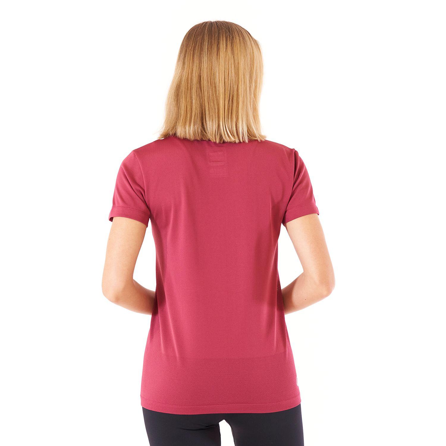Polera Mujer B Ready Seamless T-Shirt Frambuesa Lippi-5