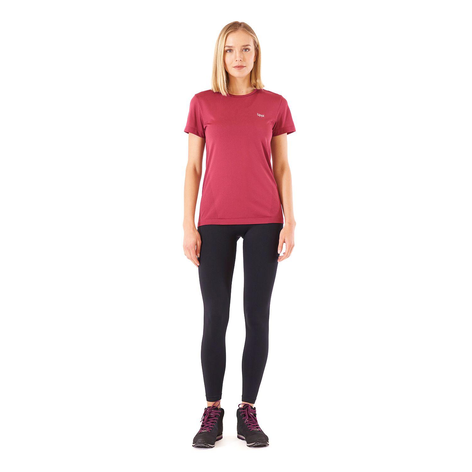 Polera Mujer B Ready Seamless T-Shirt Frambuesa Lippi-6