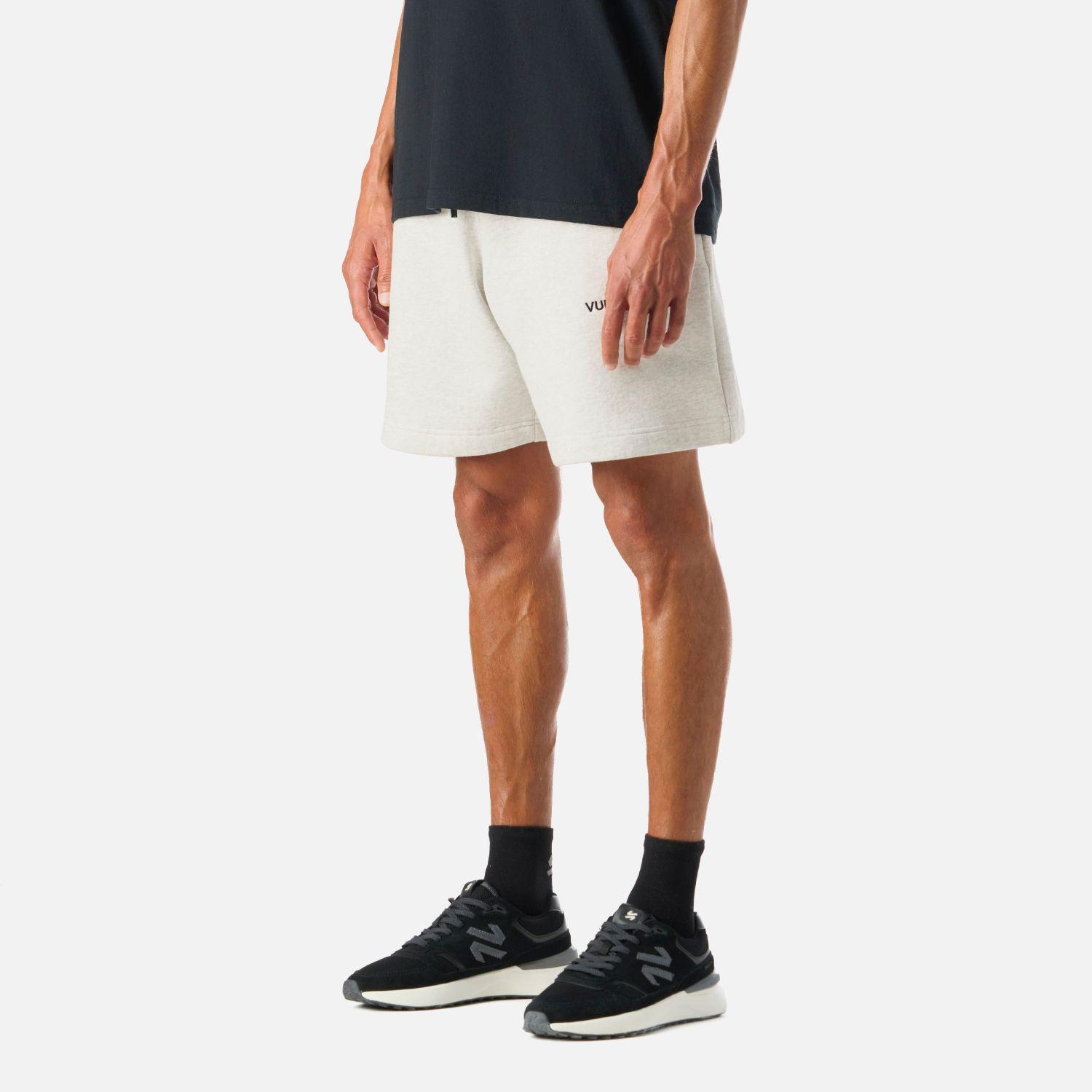 Shorts Hombre Cool Down Shorts Melange Gris Claro Vulcano-1