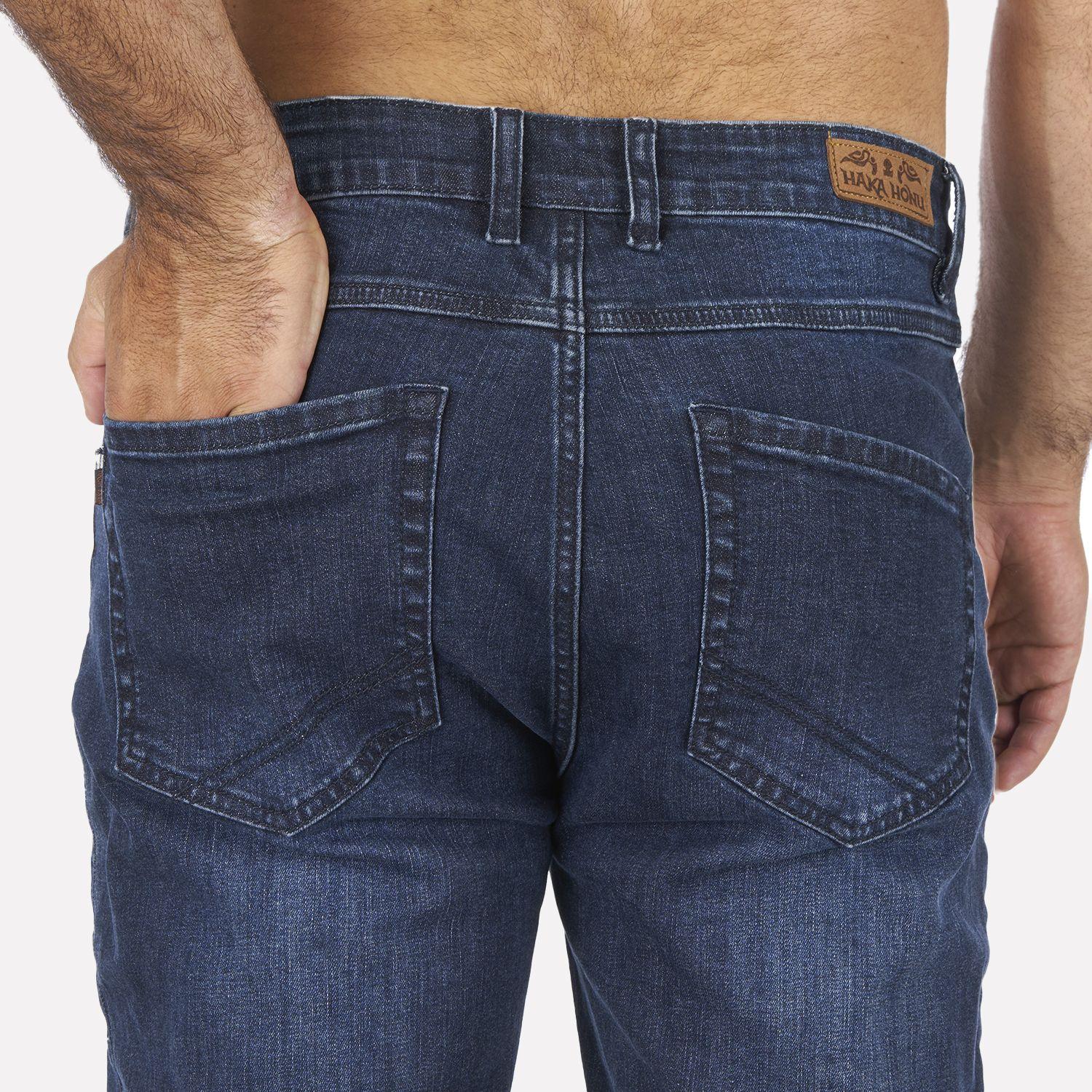 Pantalon Hombre Jeans con Gin Azul Haka Honu I22-4