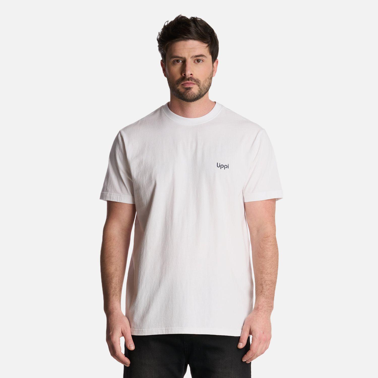 Polera Hombre Ulmo T-Shirt Blanco Lippi-0