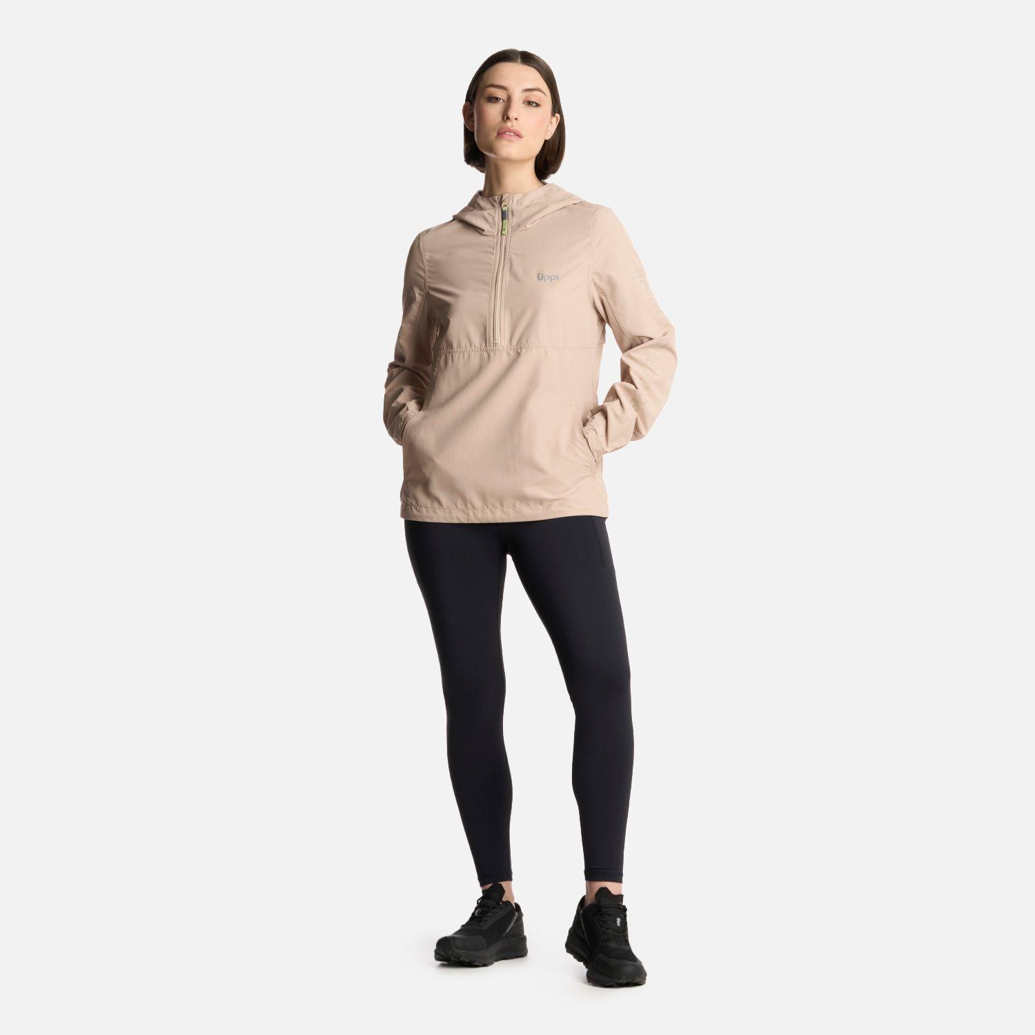 Chaqueta Mujer Nightfall WindBreaker 1/4 Zip Hoody Jacket Arena Lippi-6