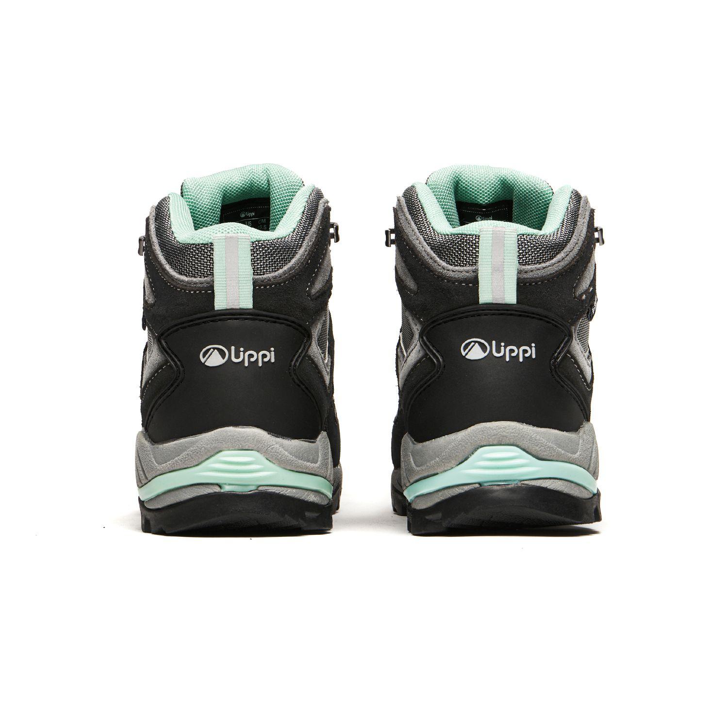 Botín Mujer Puelo Cs Hi Gris / Verde Agua Lippi I25-3