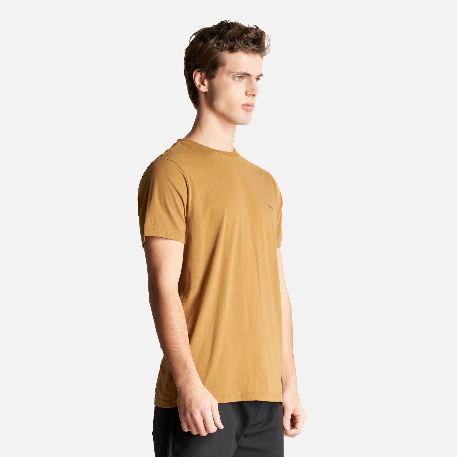 Polera Hombre Andes Forest T-Shirt Mostaza Oscuro Lippi-2