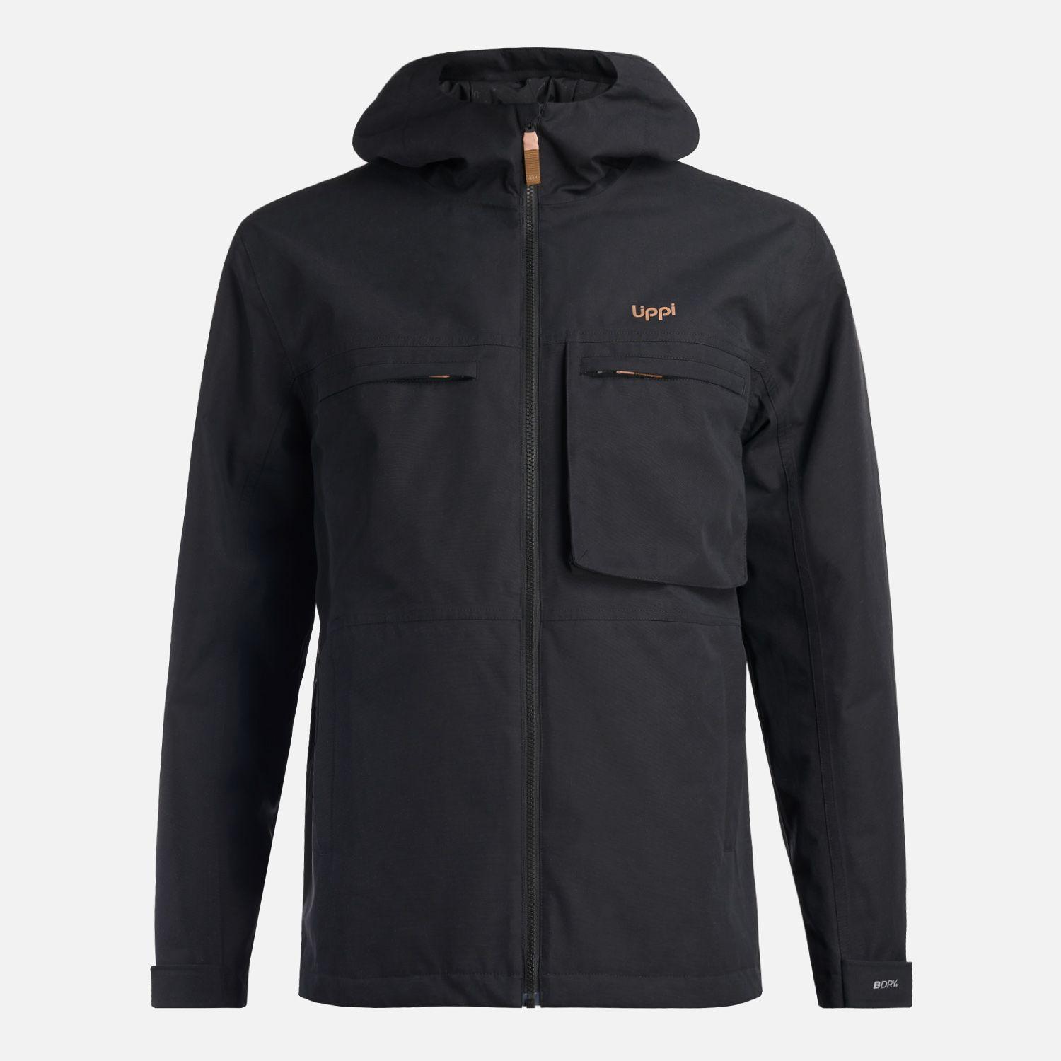 Chaqueta Hombre Citizen Warm B-Dry Hoody Jacket Negro Lippi I24-0