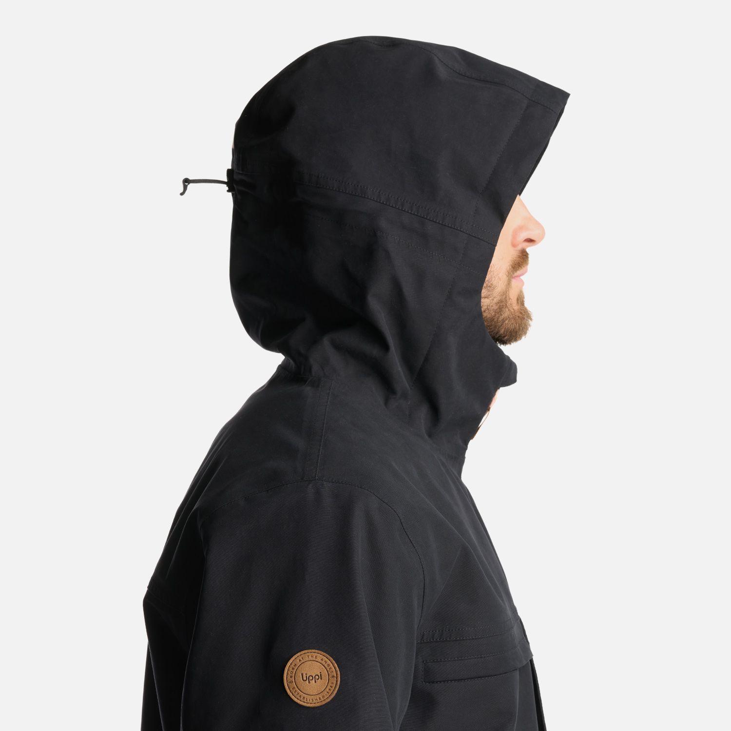 Chaqueta Hombre Citizen Warm B-Dry Hoody Jacket Negro Lippi I24-5