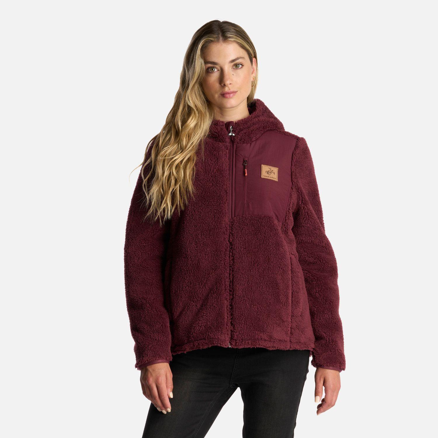Chaqueta Mujer Bi-Polar Burdeo Haka Honu I24-1