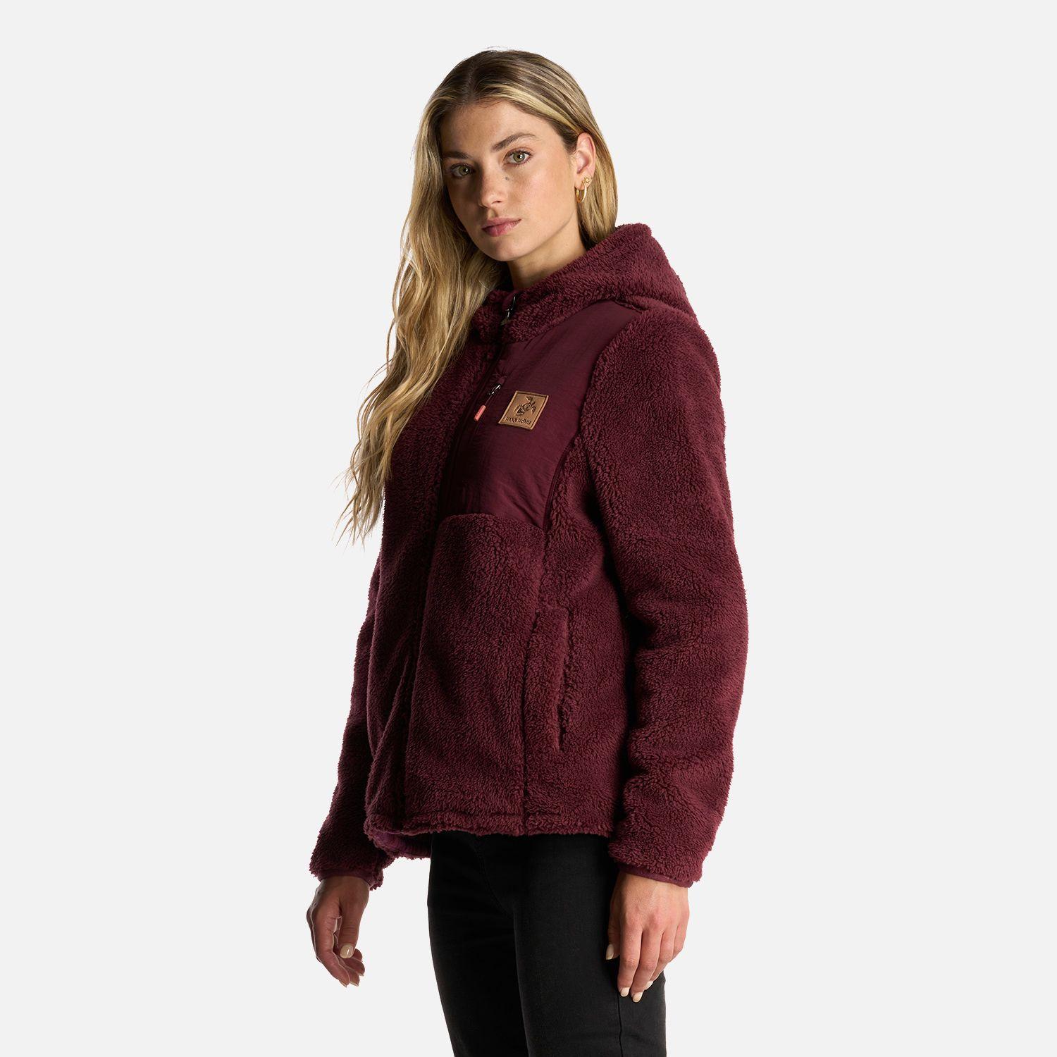 Chaqueta Mujer Bi-Polar Burdeo Haka Honu I24-2