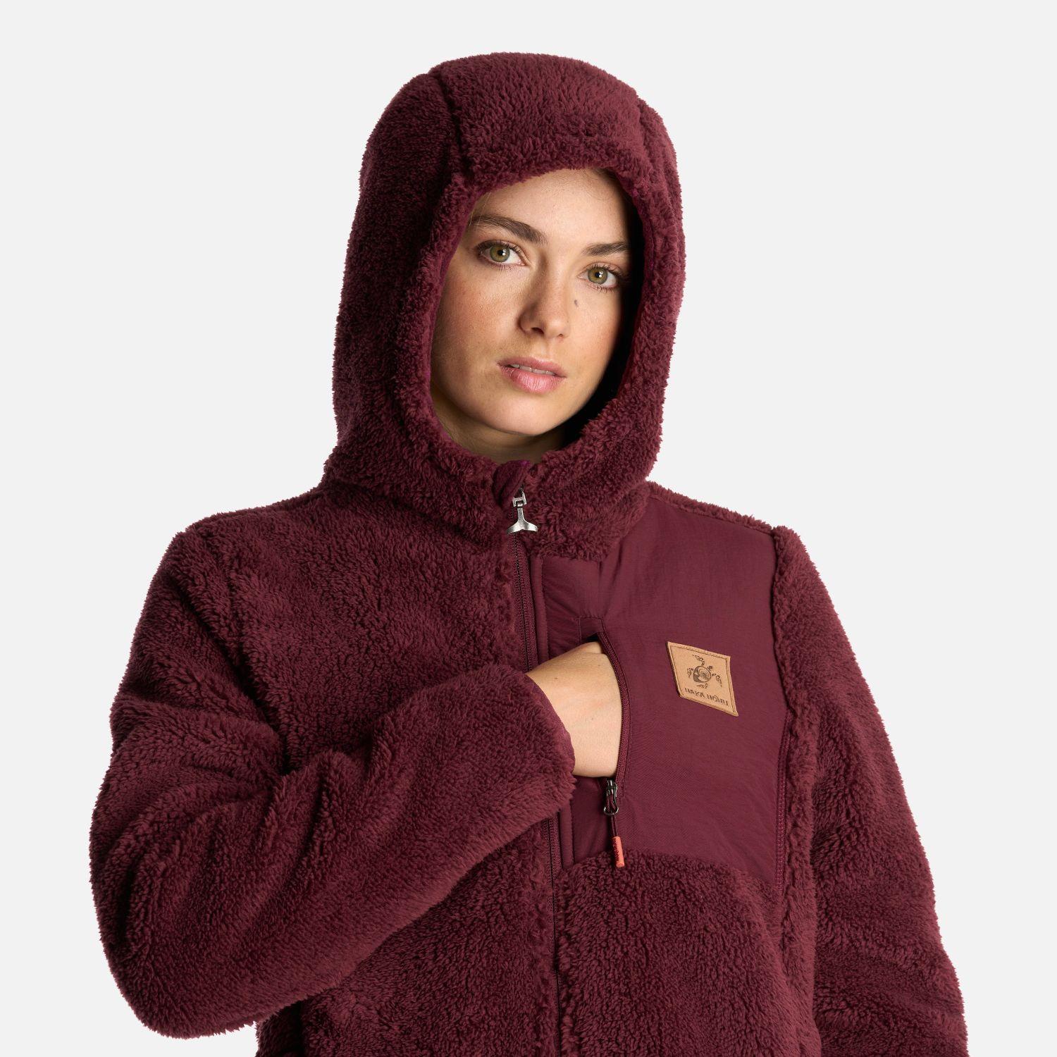 Chaqueta Mujer Bi-Polar Burdeo Haka Honu I24-5