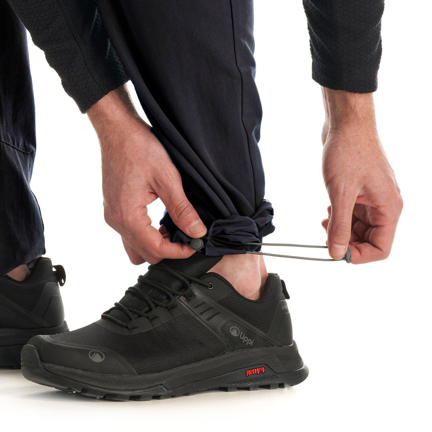 Pantalon Hombre Grey Q-Dry Pants Negro Lippi I22-6