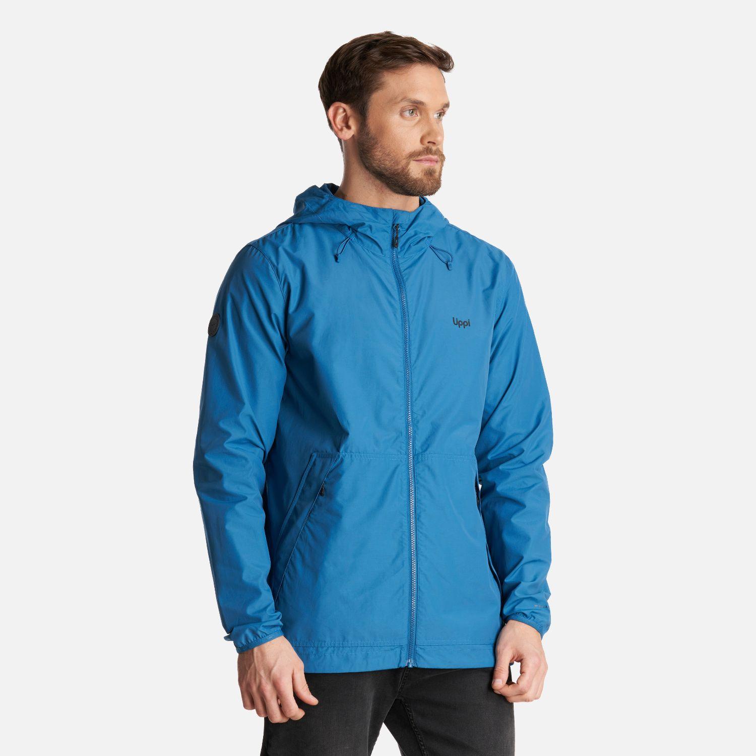 Chaqueta Hombre WindLand Windbraker Hoody Jacket Azul Lippi-2