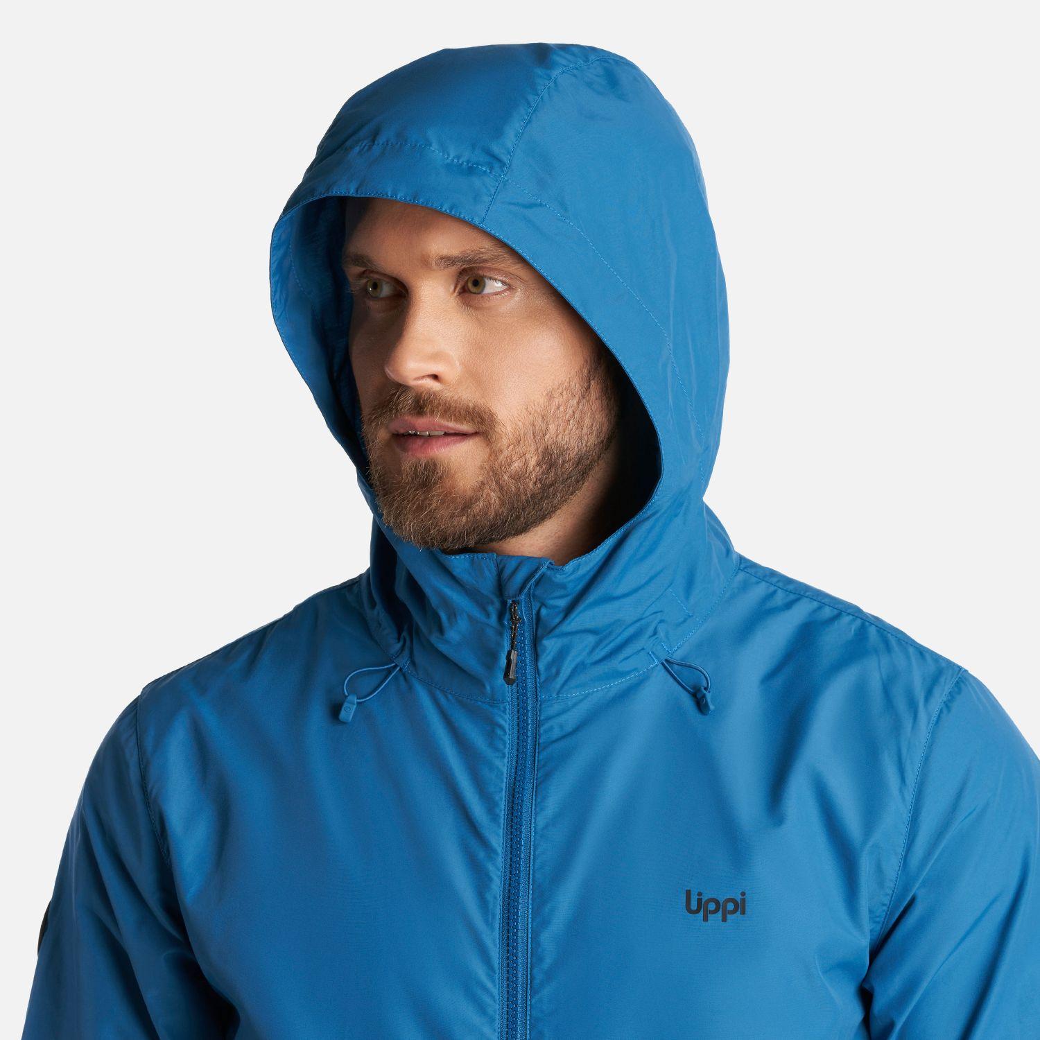 Chaqueta Hombre WindLand Windbraker Hoody Jacket Azul Lippi-4