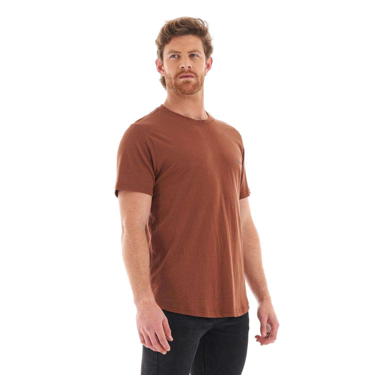 Polera Hombre Terra UV-Stop T-Shirt Terracota Lippi-2