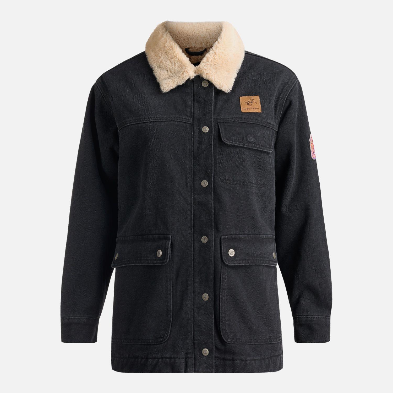 Chaqueta Mujer Joplin Negro Haka Honu I24-0