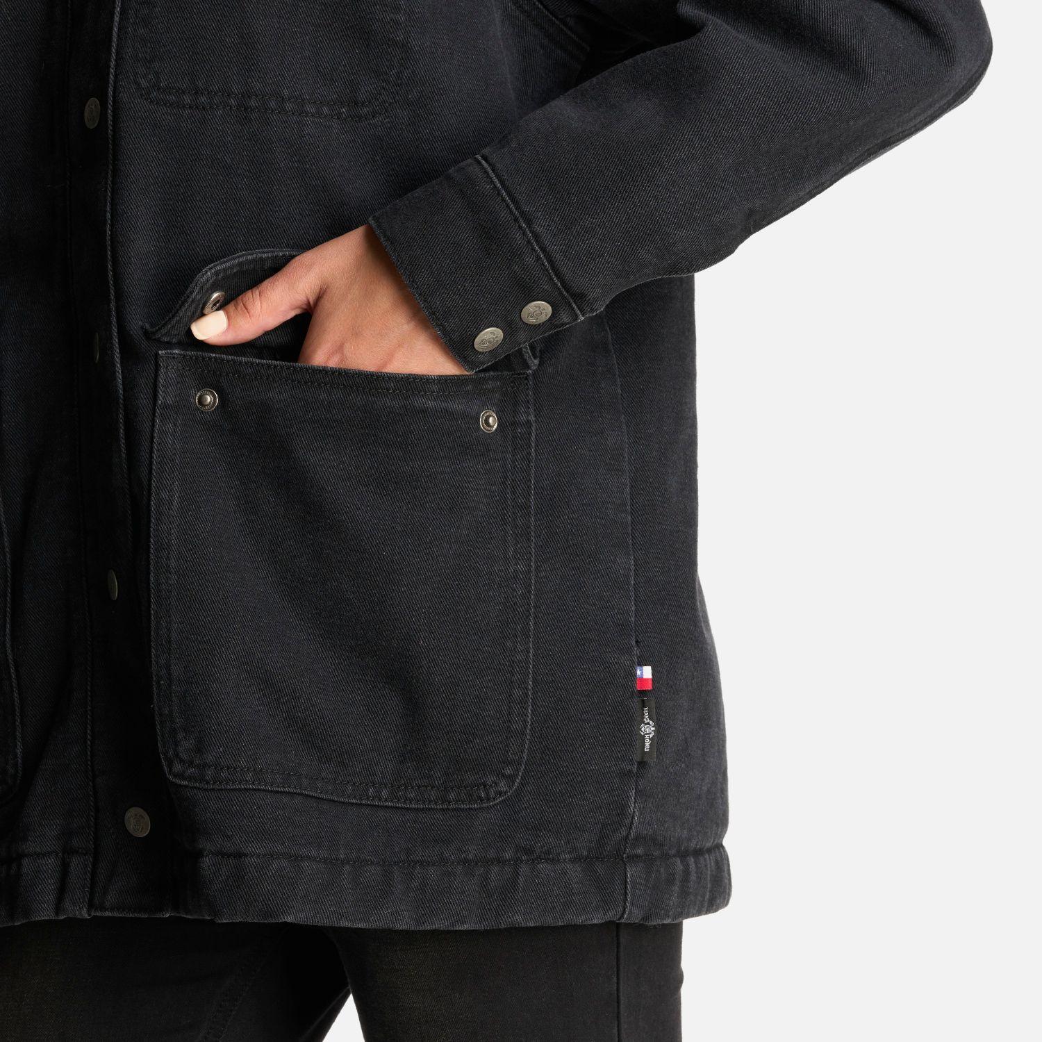 Chaqueta Mujer Joplin Negro Haka Honu I24-6