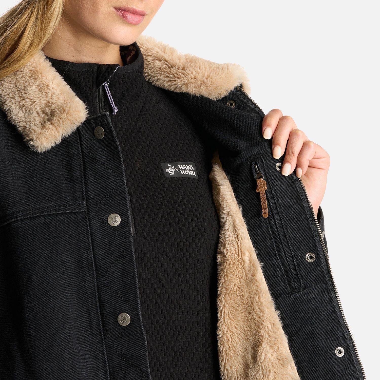 Chaqueta Mujer Joplin Negro Haka Honu I24-7