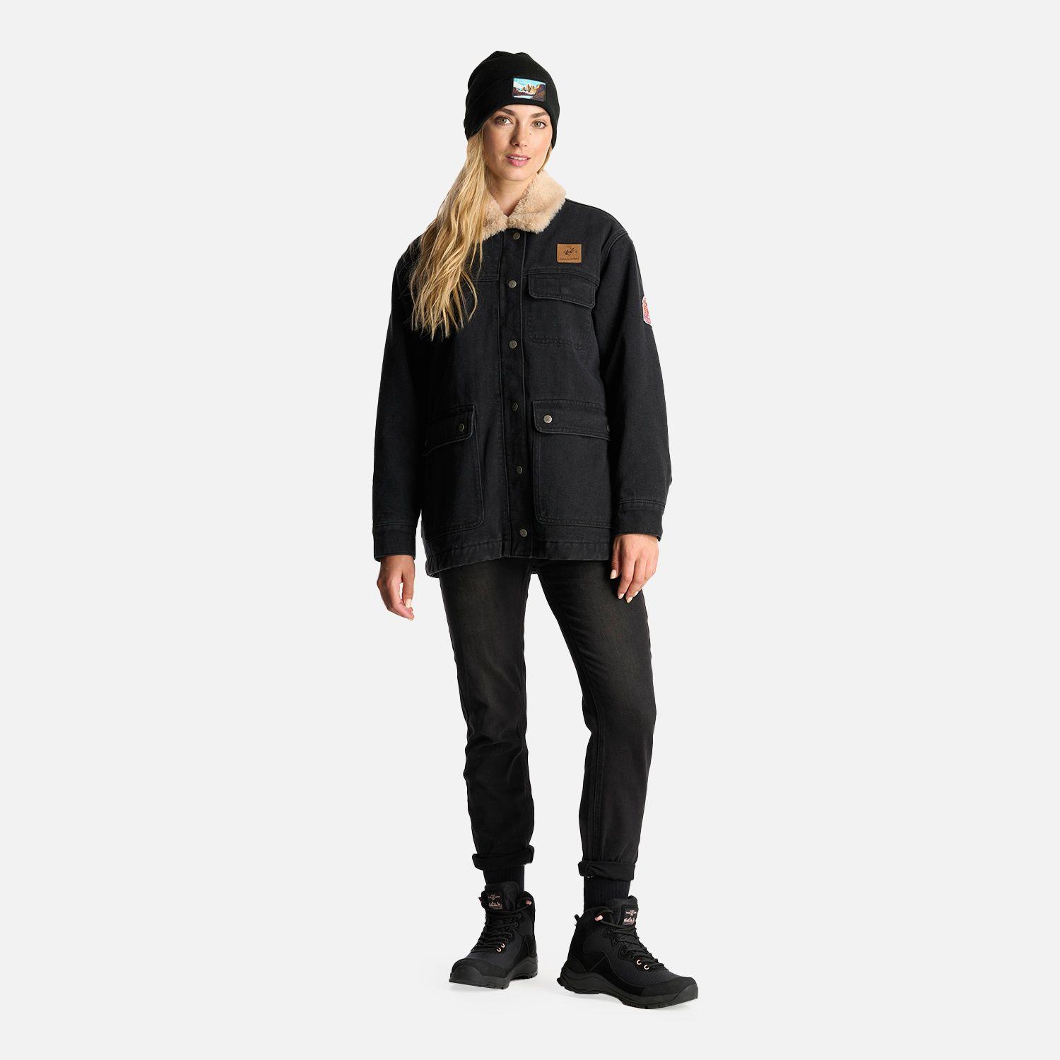 Chaqueta Mujer Joplin Negro Haka Honu I24-8