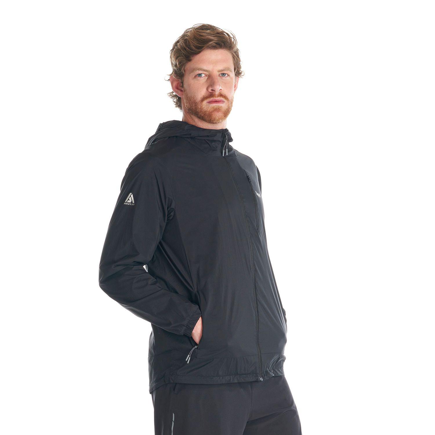 Chaqueta Hombre Spry Windbreaker Nano-F Hoody Jacket Negro Lippi-2