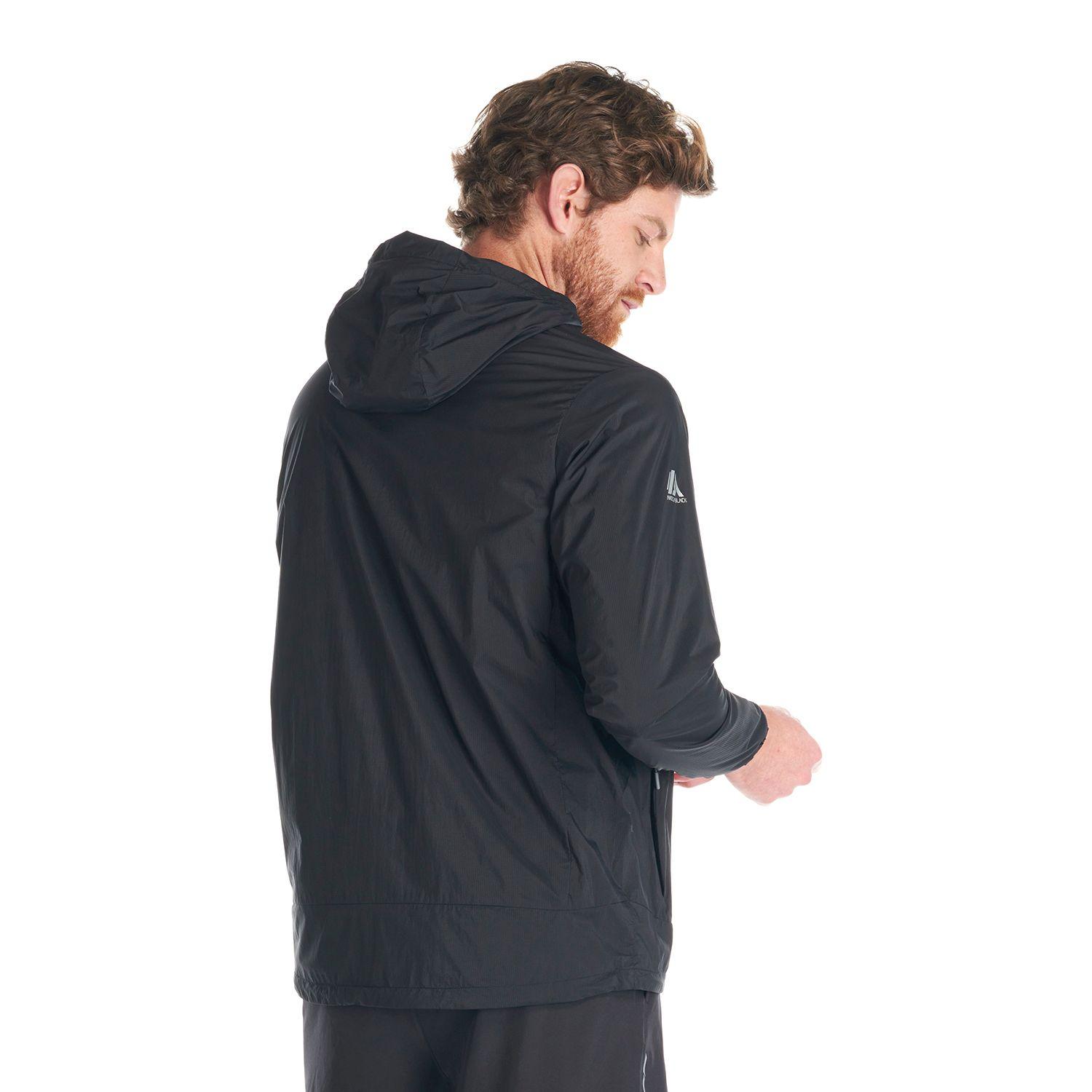 Chaqueta Hombre Spry Windbreaker Nano-F Hoody Jacket Negro Lippi-4