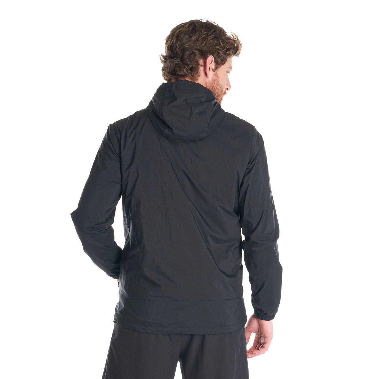 Chaqueta Hombre Spry Windbreaker Nano-F Hoody Jacket Negro Lippi-5