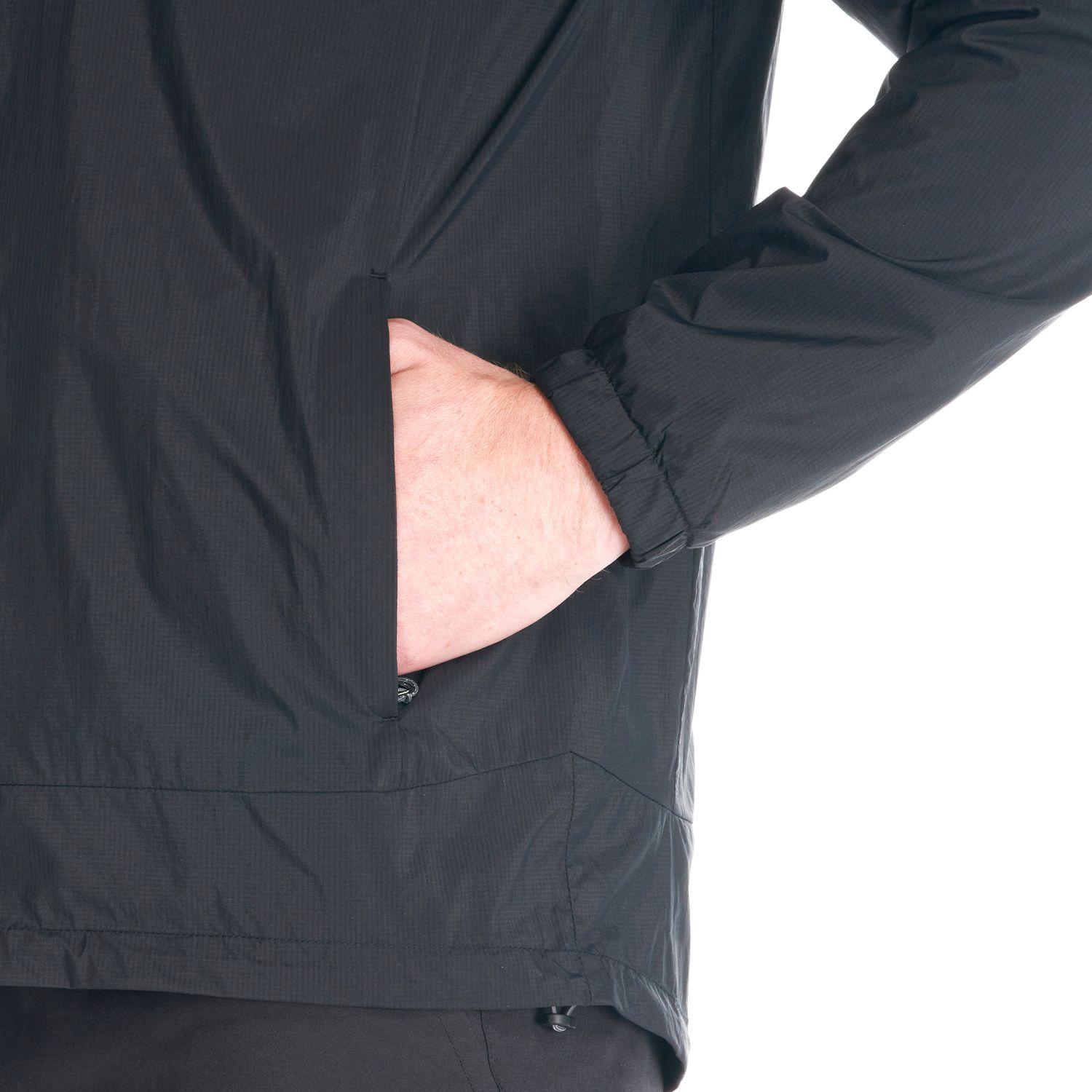 Chaqueta Hombre Spry Windbreaker Nano-F Hoody Jacket Negro Lippi-6