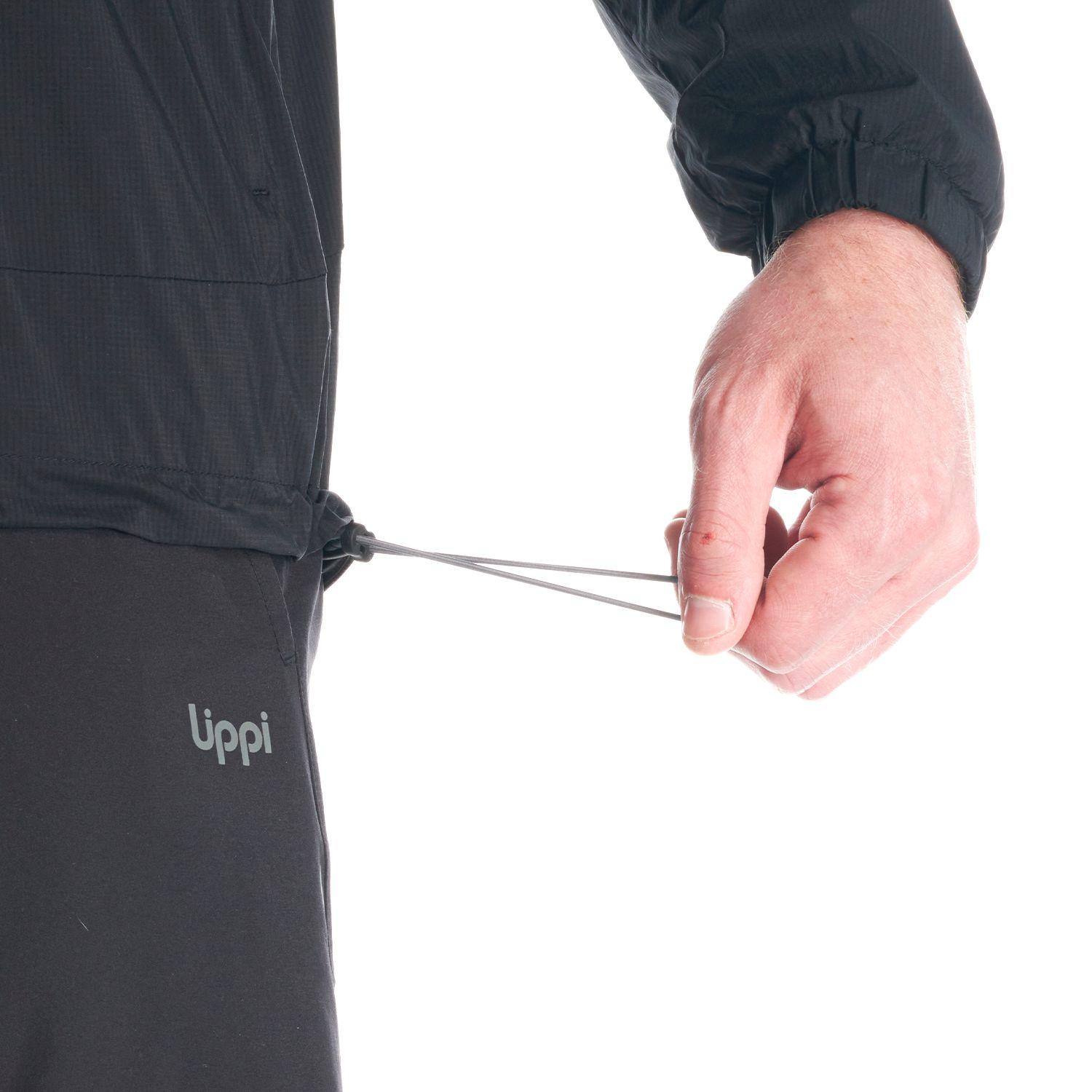 Chaqueta Hombre Spry Windbreaker Nano-F Hoody Jacket Negro Lippi-8