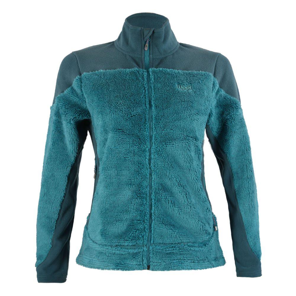 Chaqueta Mujer Ferret Shaggy-Pro Jacket Turquesa Verde Lippi-0