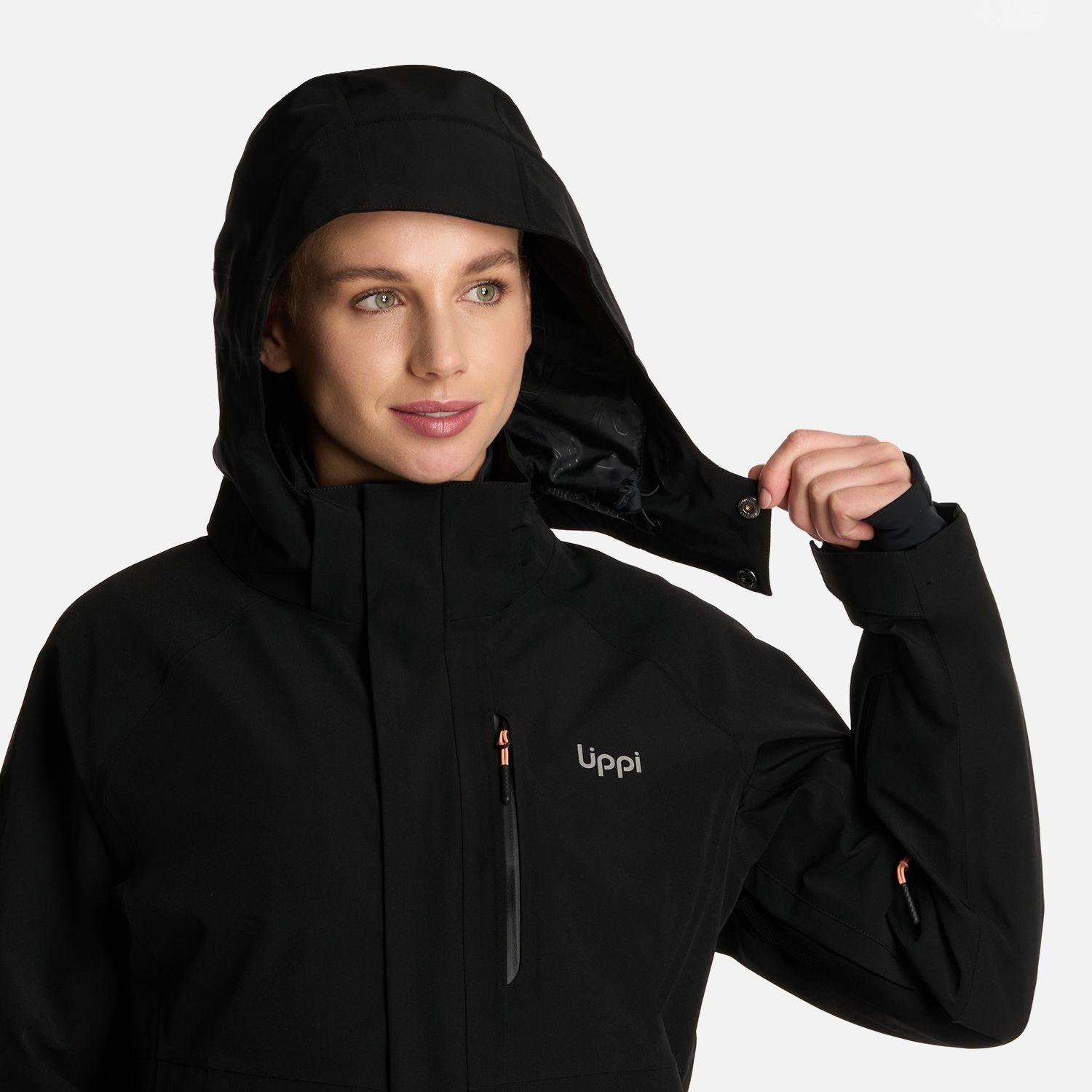Chaqueta Mujer Andes B-Dry Hoody Jacket Negro Lippi I26-3