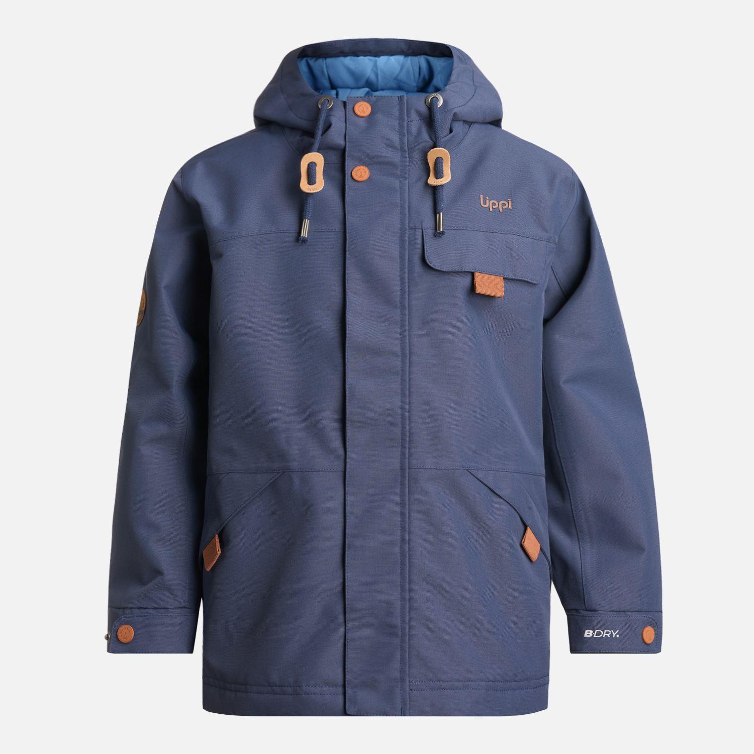 Chaqueta Niño Rainy B-Dry Hoody Jacket Azul Marino Lippi-0