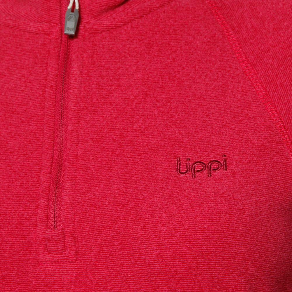 Poleron Mujer Stripes Nano-F 14 Zip Fucsia / Rosa Fuerte Lippi-2