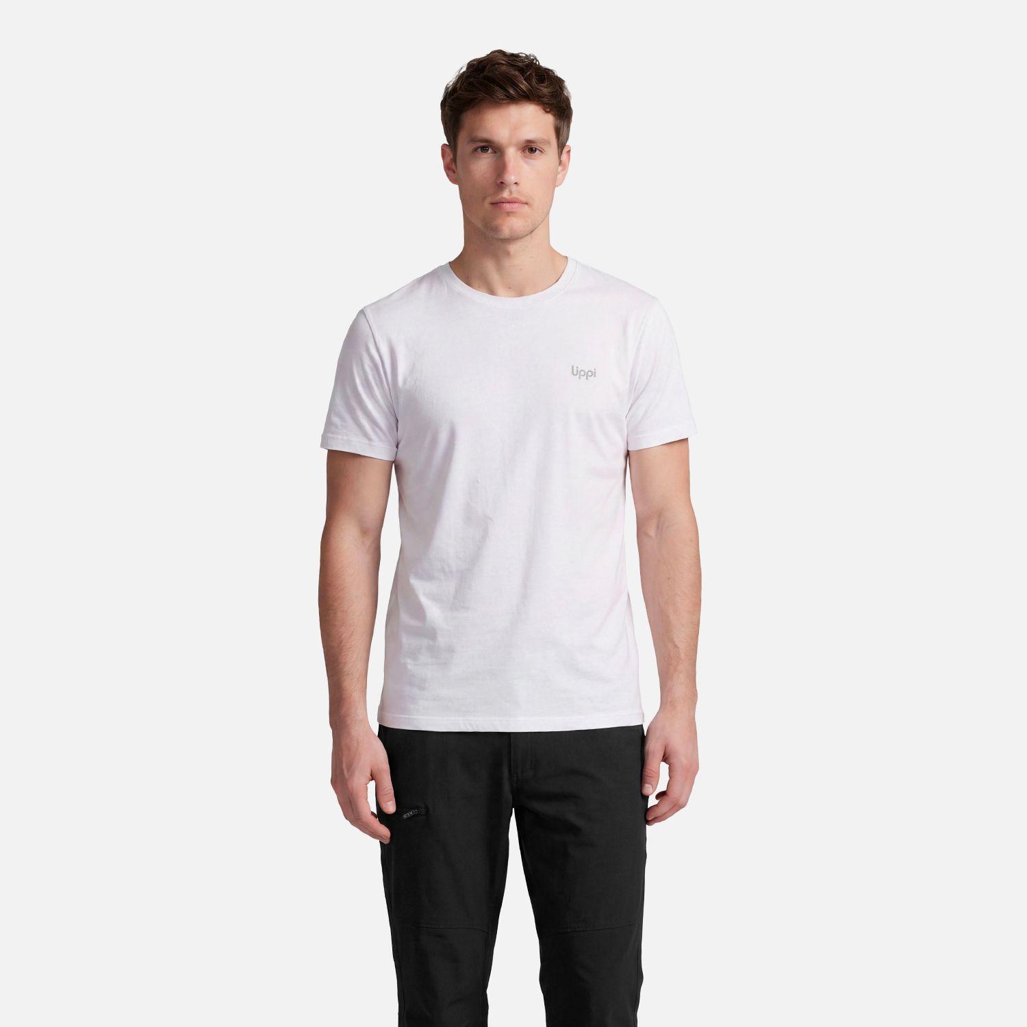 Polera Hombre Ulmo T-Shirt Blanco Lippi V27-0
