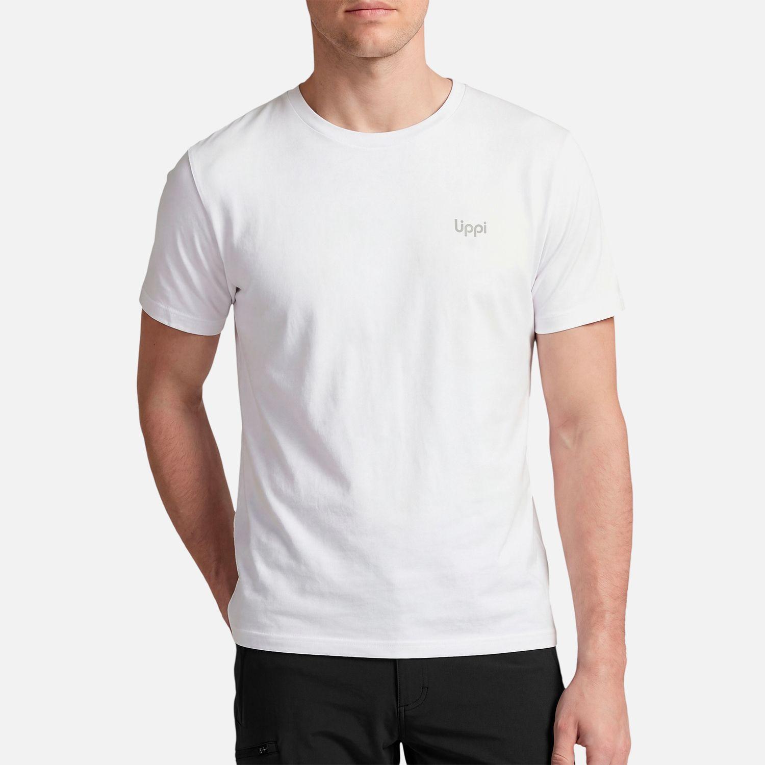 Polera Hombre Ulmo T-Shirt Blanco Lippi V27-2