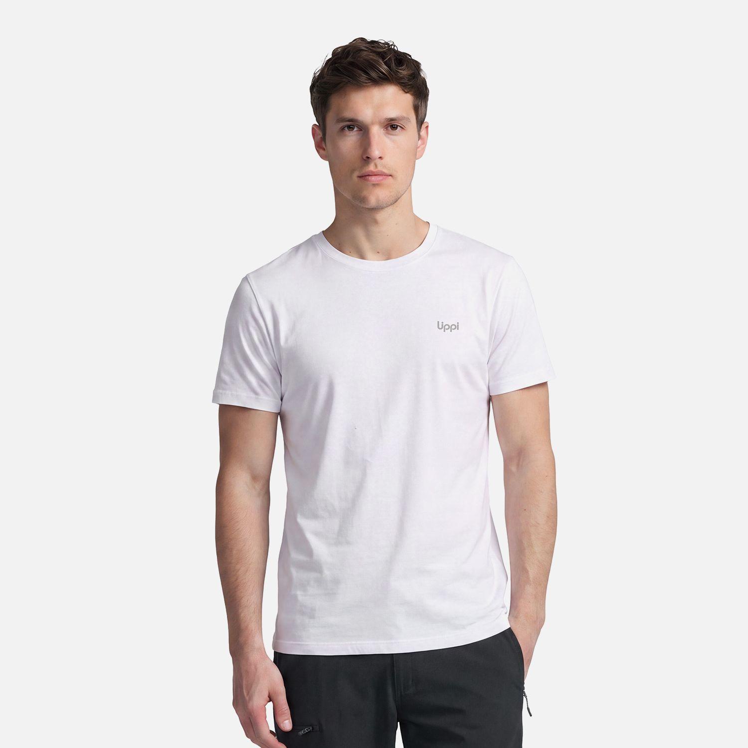 Polera Hombre Ulmo T-Shirt Blanco Lippi V27-3
