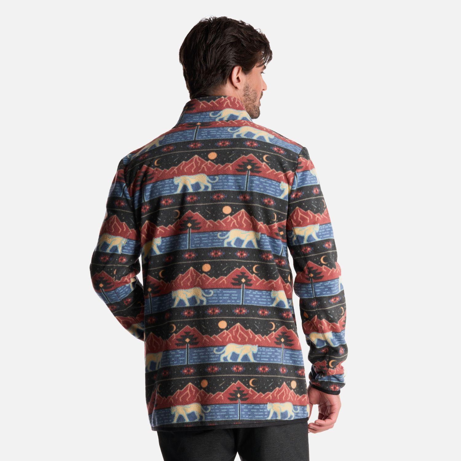 Poleron Hombre Tokerau Pro Print Cafe Haka Honu-4