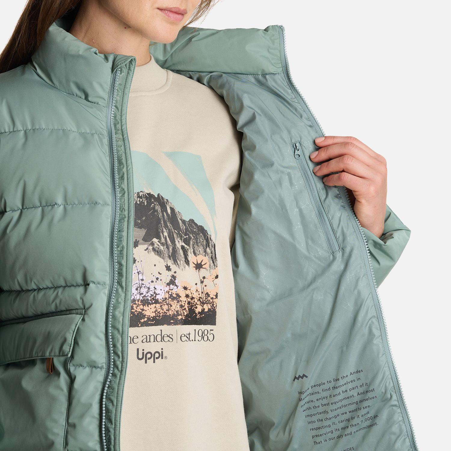 Chaqueta Mujer Kobuk Steam Pro Jacket Jade Oscuro Lippi-7