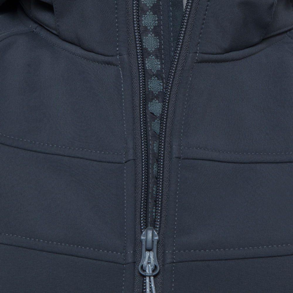 Chaqueta Mujer Macaya Softshell Hoody Jacket Gris Oscuro Lippi-2
