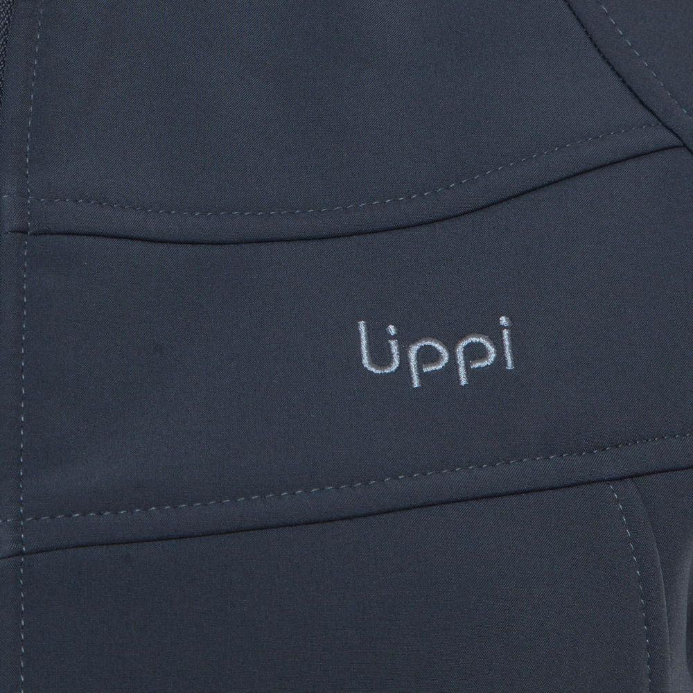 Chaqueta Mujer Macaya Softshell Hoody Jacket Gris Oscuro Lippi-3