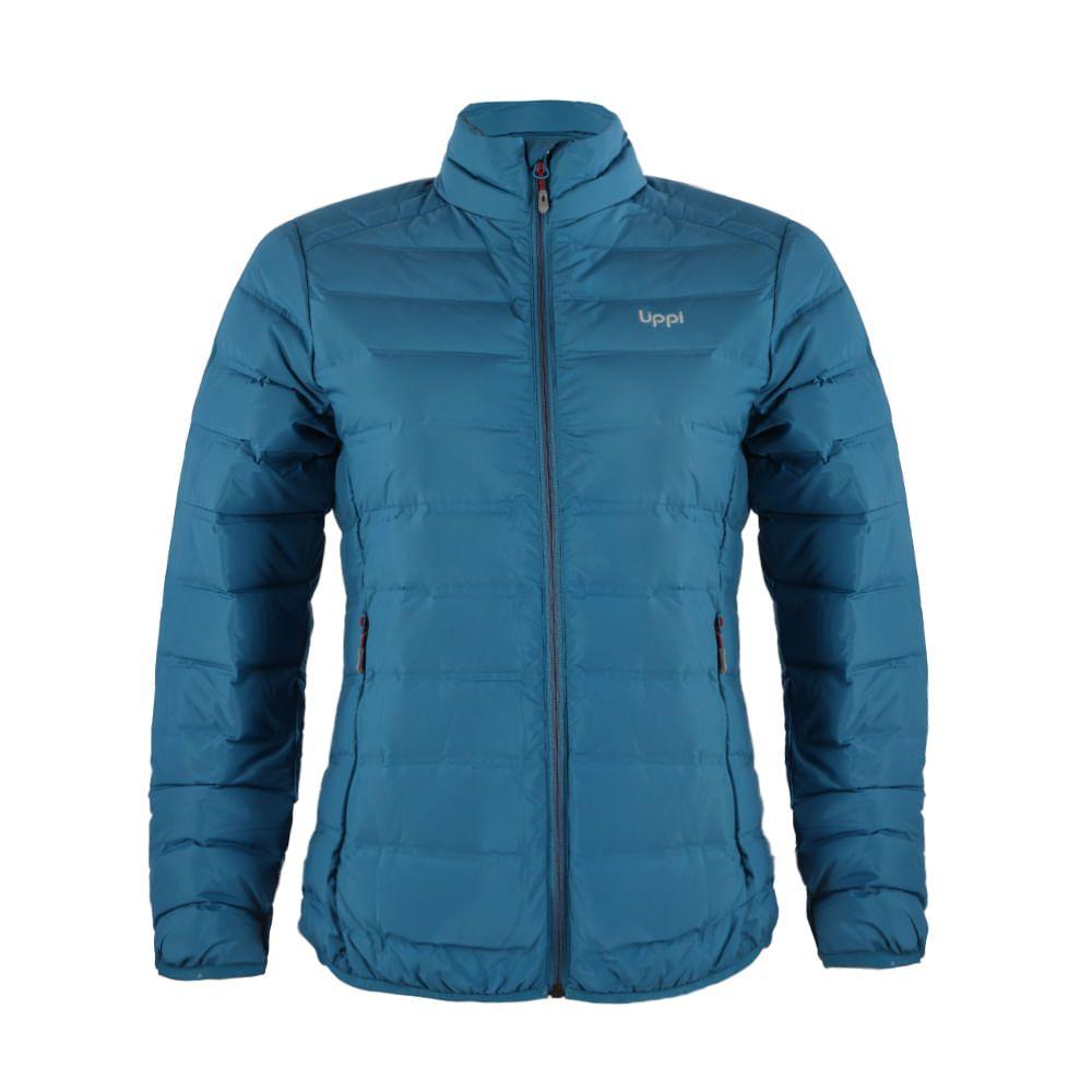 Chaqueta Mujer Aspen Down Hoody Jacket Turquesa Verde Lippi-0
