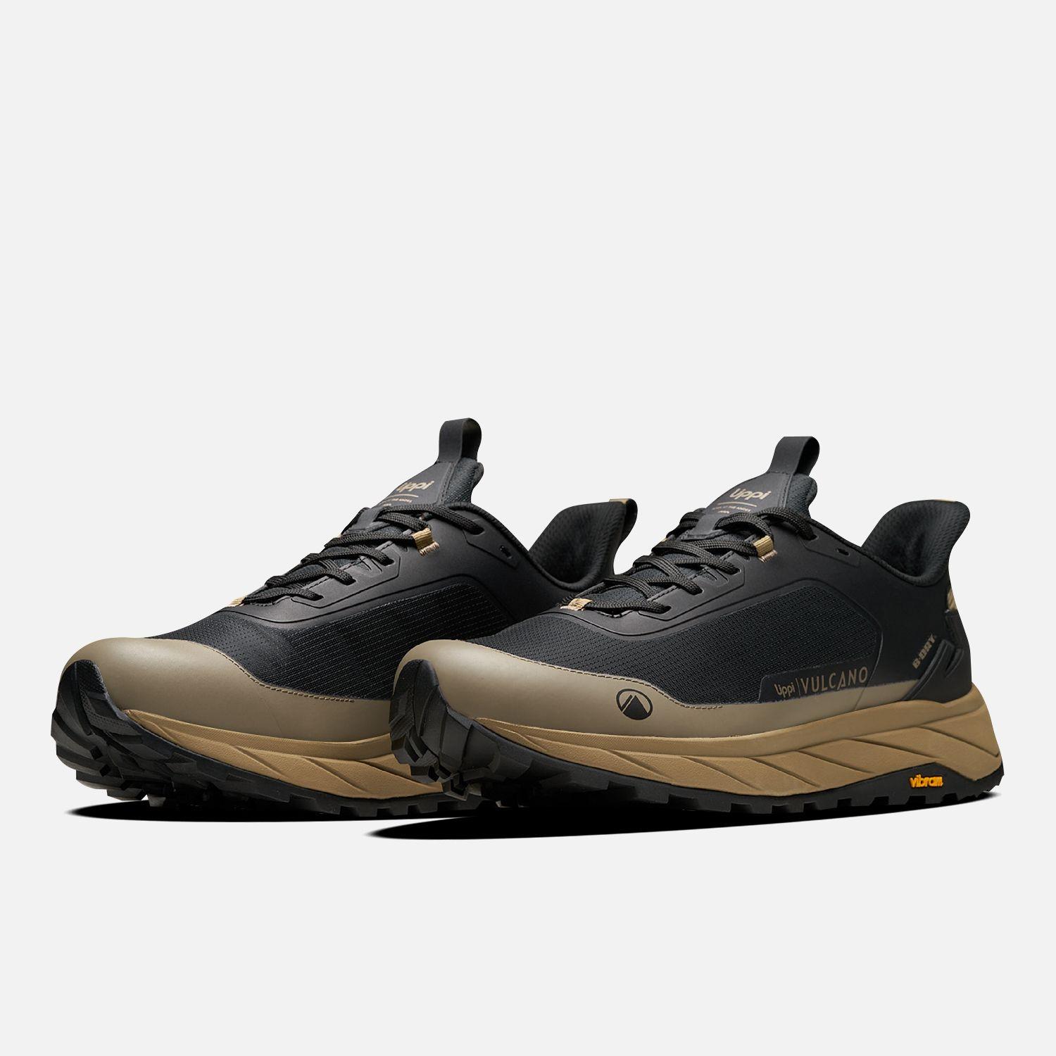 Zapatilla Hombre Kronos Negro / Taupe Lippi I25-3
