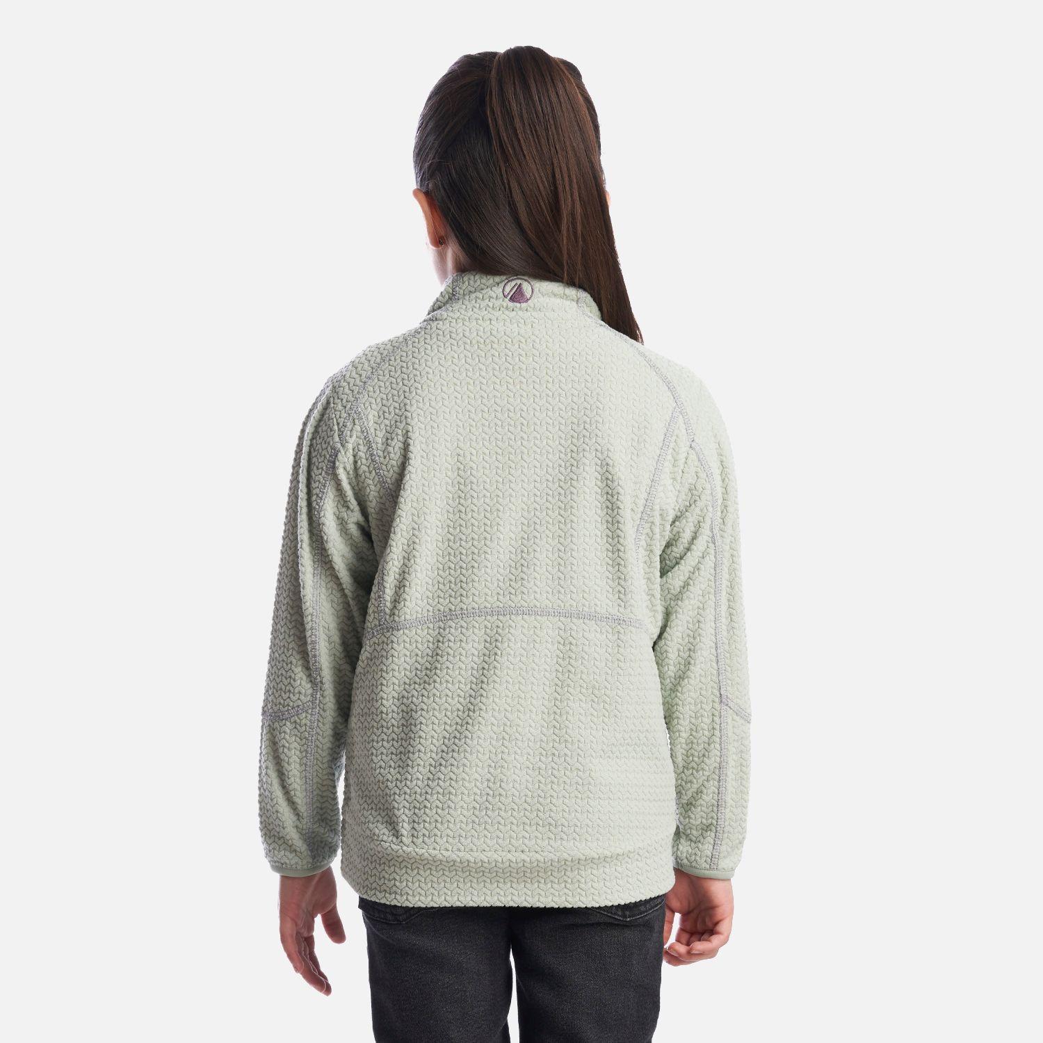 Poleron Niña Saltamontes Nano-F 1/4 Zip Jade Lippi-2