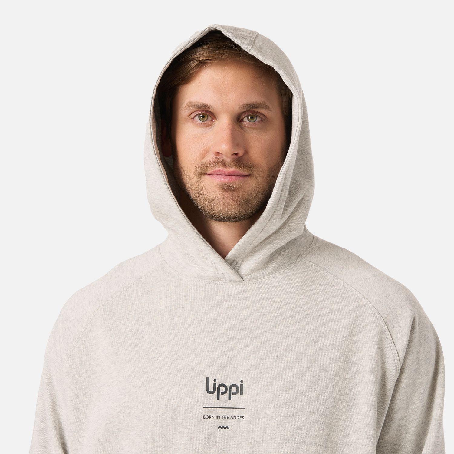 M Ulmo Light Hoody Sweatshirt Lippi Gris Claro Melange XL-3