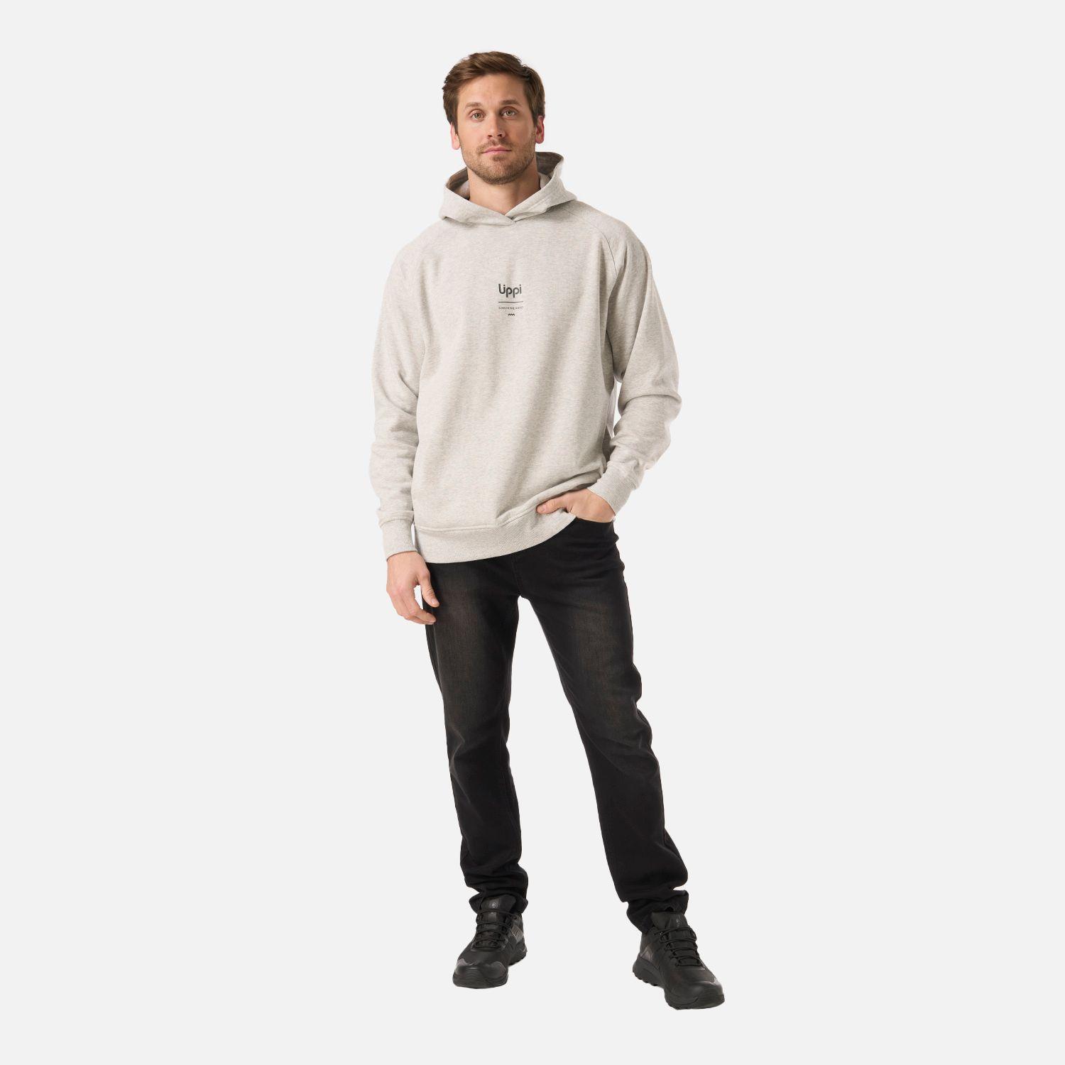 M Ulmo Light Hoody Sweatshirt Lippi Gris Claro Melange XL-5