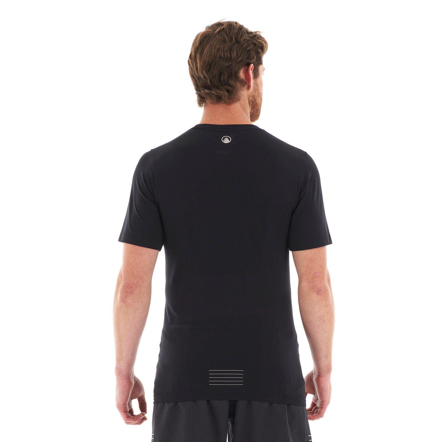 Polera Hombre Challenge Seamless T-Shirt Grafito Lippi-5