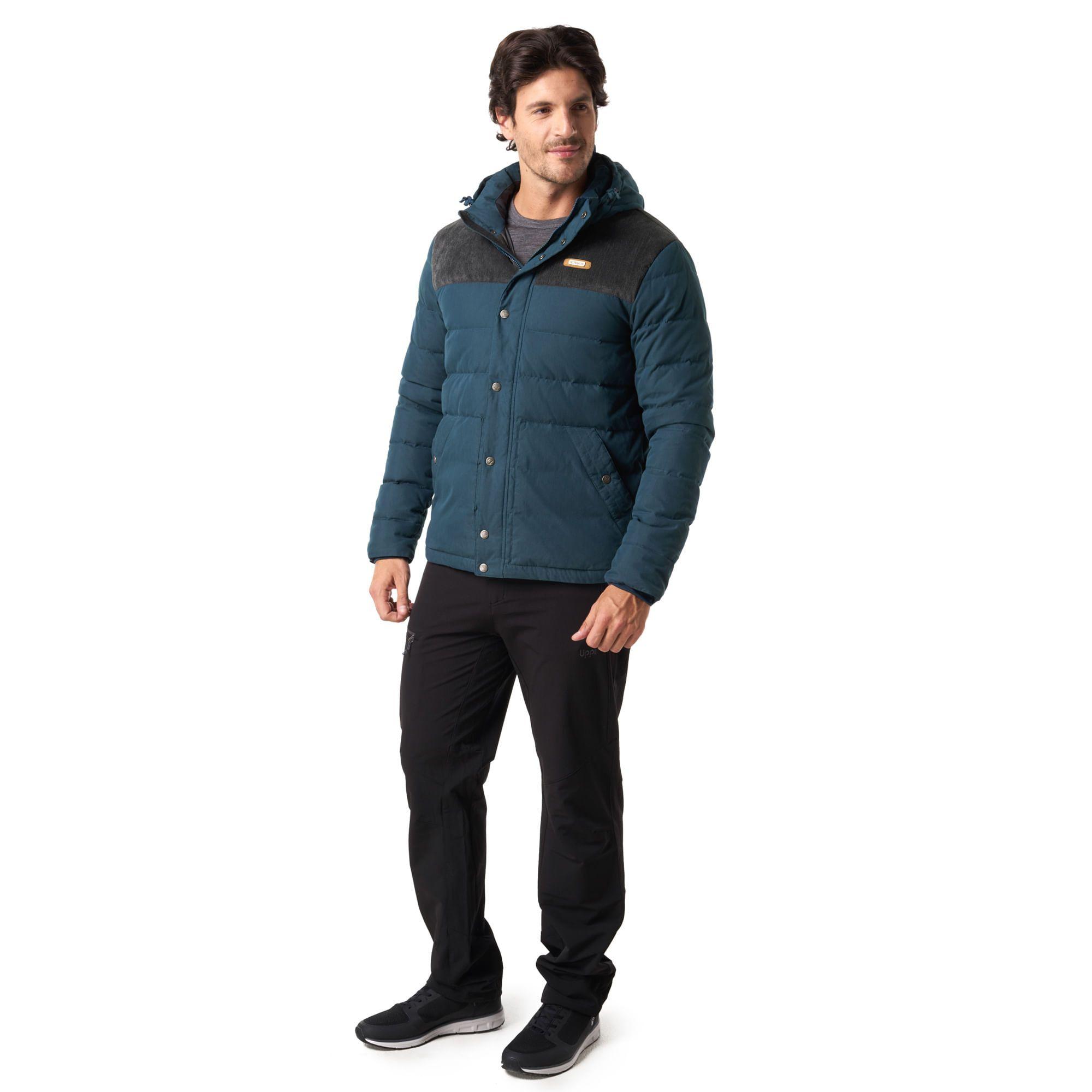 Chaqueta Hombre Kobuk Down Hoody Jacket Azul Noche Lippi-1